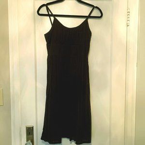 3/$30 Black Cotton Gap Spaghetti Strap Dress